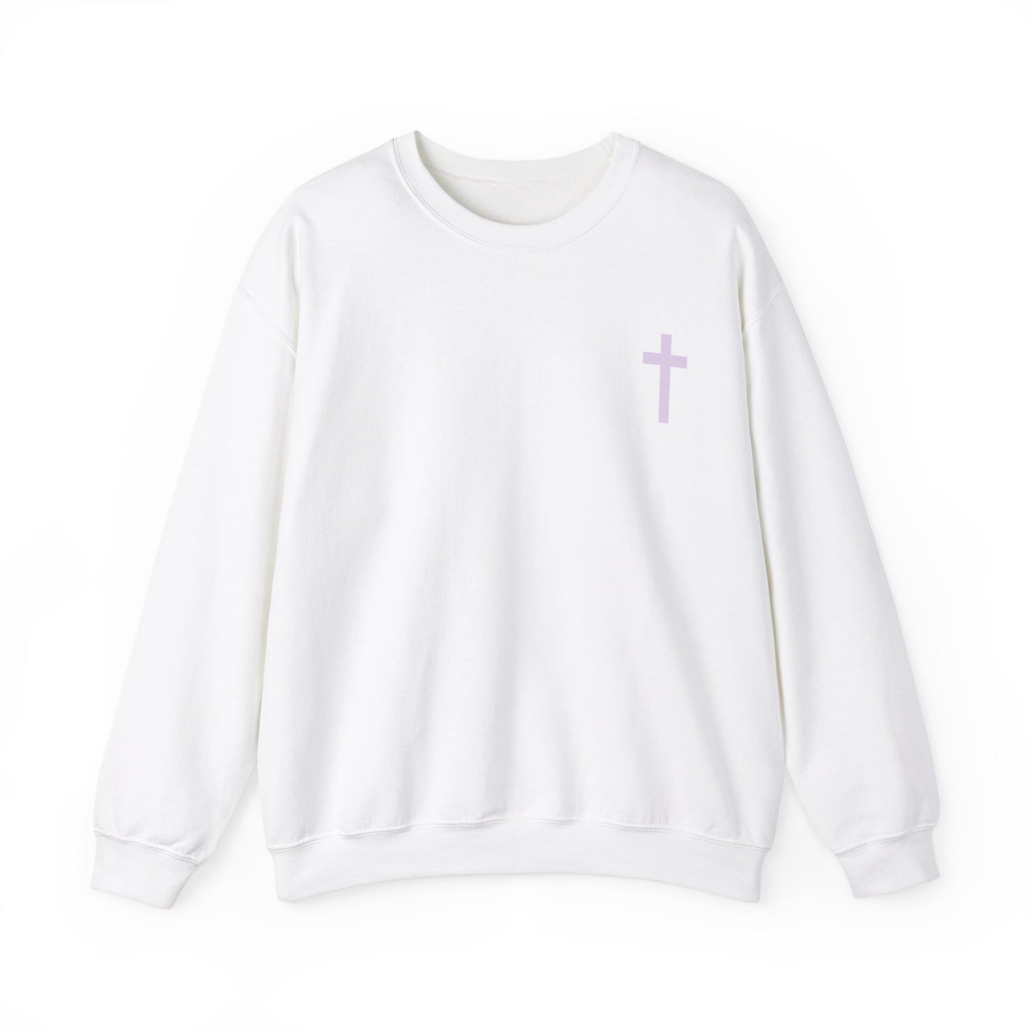 Just A Girl Who Loves Jesus Heavy Blend™ Crewneck Sweatshirt