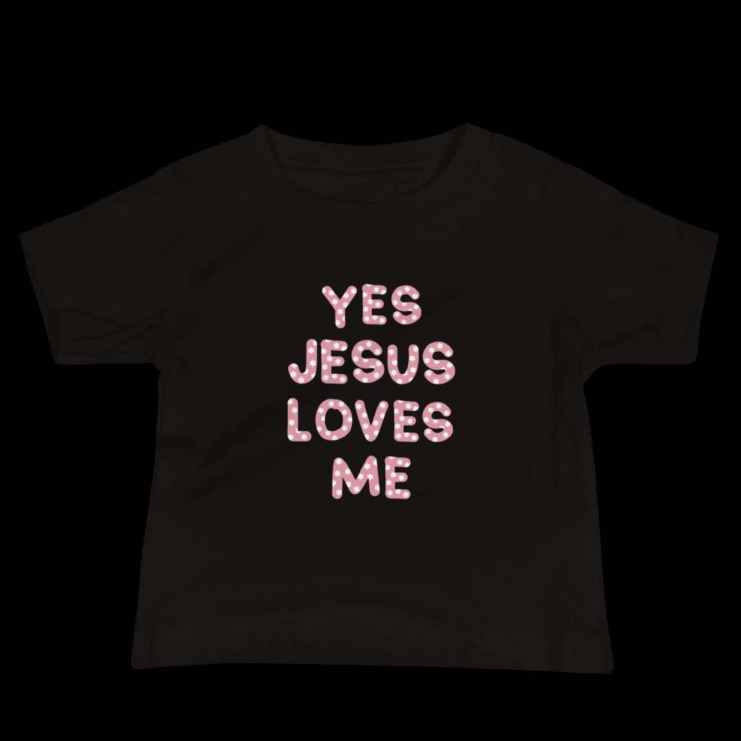 Yes Jesus Loves Me Baby Jersey Short Sleeve Tee