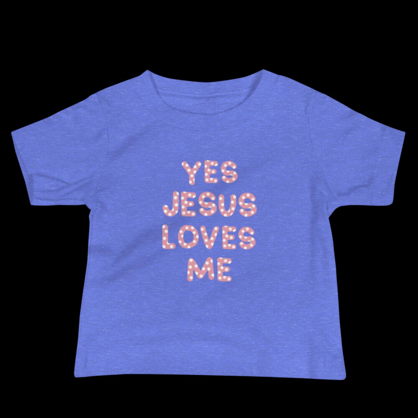 Yes Jesus Loves Me Baby Jersey Short Sleeve Tee